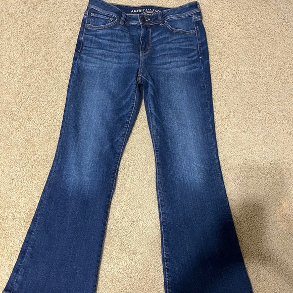 American Eagle Stretch Kick Boot Jeans - Picture 1 of 8